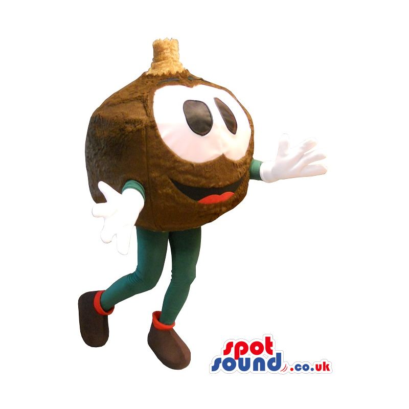 Amazing Chestnut Plush Mascot With Huge Eyes - Custom Mascots
