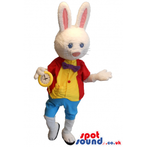 Alice In Wonderland Rabbit Plush Mascot - Custom Mascots