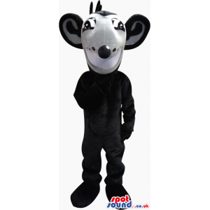 Black And White Rat Plush Mascot - Custom Mascots