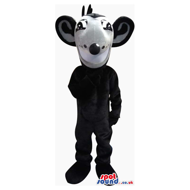 Black And White Rat Plush Mascot - Custom Mascots