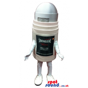 Roll On Deodorant Mascot With No Face - Custom Mascots