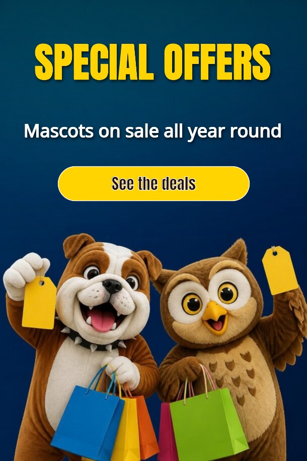 Special offers – Mascots on sale all year round
