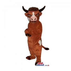 SPOTSOUND UK Mascot of the day : Brown Cow Plush Mascot With White Spots And A Pink Nose. Discover our #spotsound #uk #mascots and all other Mascot cowon our webiste : https://bit.ly/3sKy4o2075. #mascot #costume #party #marketing #events #mascots https://www.spotsound.co.uk/mascot-cow/4531-brown-cow-plush-mascot-with-white-spots-and-a-pink-nose.html