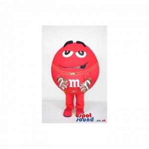SPOTSOUND UK Mascot of the day : Red M&M'S Chocolate Snack Popular Food Grocery Mascot. Discover our #spotsound #uk #mascots and all other Food mascoton our webiste : https://bit.ly/3sKy4o1436. #mascot #costume #party #marketing #events #mascots https://www.spotsound.co.uk/food-mascot/3795-red-mm-s-chocolate-snack-popular-food-grocery-mascot.html