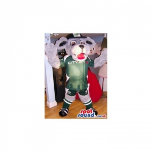 SPOTSOUND UK Mascot of the day : Grey Dog Pet Animal Mascot Wearing Sports Soccer Clothes. Discover our #spotsound #uk #mascots and all other Dog mascotson our webiste : https://bit.ly/3sKy4o1581. #mascot #costume #party #marketing #events #mascots https://www.spotsound.co.uk/dog-mascots/3961-grey-dog-pet-animal-mascot-wearing-sports-soccer-clothes.html