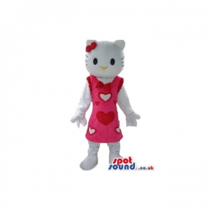 SPOTSOUND UK Mascot of the day : Kitty Cartoon Character Plush Mascot Wearing A Pink Dress. Discover our #spotsound #uk #mascots and all other Mascots Hello Kittyon our webiste : https://bit.ly/3sKy4o1656. #mascot #costume #party #marketing #events #mas... https://www.spotsound.co.uk/mascots-hello-kitty/4044-kitty-cartoon-character-plush-mascot-wearing-a-pink-dress.html