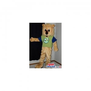 SPOTSOUND UK Mascot of the day : Beige Lion Animal Plush Mascot Wearing A Green And Black T-Shirt. Discover our #spotsound #uk #mascots and all other Lion mascotson our webiste : https://bit.ly/3sKy4o1810. #mascot #costume #party #marketing #events #mas... https://www.spotsound.co.uk/lion-mascots/4213-beige-lion-animal-plush-mascot-wearing-a-green-and-black-t-shirt.html