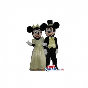 SPOTSOUND UK Mascot of the day : Mickey And Minnie Mouse Mascots With Elegant Yellow Clothes. Discover our #spotsound #uk #mascots and all other Mickey Mouse mascotson our webiste : https://bit.ly/3sKy4o1653. #mascot #costume #party #marketing #events #... https://www.spotsound.co.uk/mickey-mouse-mascots/4041-mickey-and-minnie-mouse-mascots-with-elegant-yellow-clothes.html