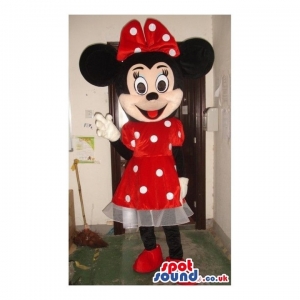 SPOTSOUND UK Mascot of the day : Minnie Mouse Disney Mascot Wearing A Red Dress With Dots. Discover our #spotsound #uk #mascots and all other Mickey Mouse mascotson our webiste : https://bit.ly/3sKy4o1410. #mascot #costume #party #marketing #events #mas... https://www.spotsound.co.uk/mickey-mouse-mascots/3769-minnie-mouse-disney-mascot-wearing-a-red-dress-with-dots.html