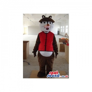 SPOTSOUND UK Mascot of the day : Dark Brown Chipmunk Plush Mascot With Red Oriental Garments. Discover our #spotsound #uk #mascots and all other Mascots famous characterson our webiste : https://bit.ly/3sKy4o1421. #mascot #costume #party #marketing #eve... https://www.spotsound.co.uk/mascots-famous-characters/3780-dark-brown-chipmunk-plush-mascot-with-red-oriental-garments.html