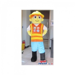 SPOTSOUND UK Mascot of the day : Human Character Mascot Wearing Construction Worker Clothes. Discover our #spotsound #uk #mascots and all other Human Mascotson our webiste : https://bit.ly/3sKy4o1381. #mascot #costume #party #marketing #events #mascots https://www.spotsound.co.uk/human-mascots/3740-human-character-mascot-wearing-construction-worker-clothes.html