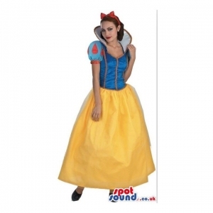SPOTSOUND UK Mascot of the day : Snow White Adult Girl Beautiful Costume Halloween Disguise. Discover our #spotsound #uk #mascots and all other Mascots seven dwarveson our webiste : https://bit.ly/3sKy4o1377. #mascot #costume #party #marketing #events #... https://www.spotsound.co.uk/mascots-seven-dwarves/3736-snow-white-adult-girl-beautiful-costume-halloween-disguise.html